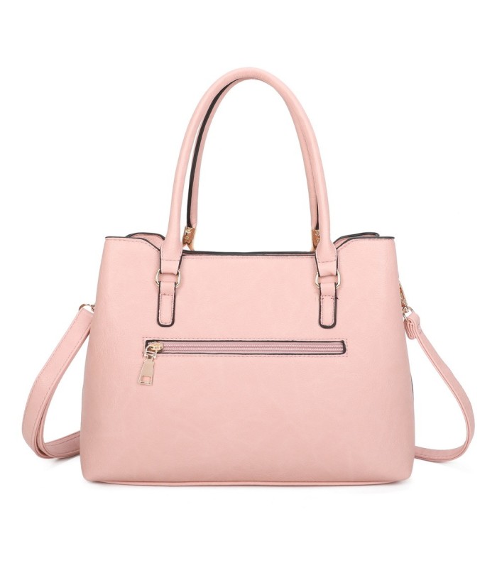 T11797 - Bolso de mano con borla bandolera ajustable y muy amplio