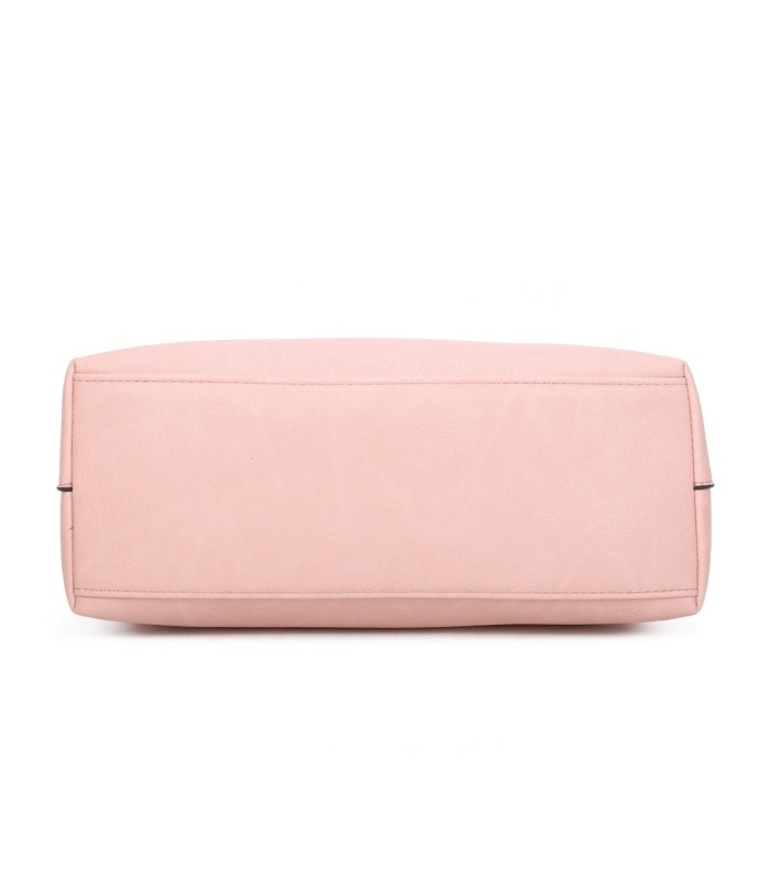 T11797 - Bolso de mano con borla bandolera ajustable y muy amplio