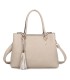 T11797 - Bolso de mano con borla bandolera ajustable y muy amplio