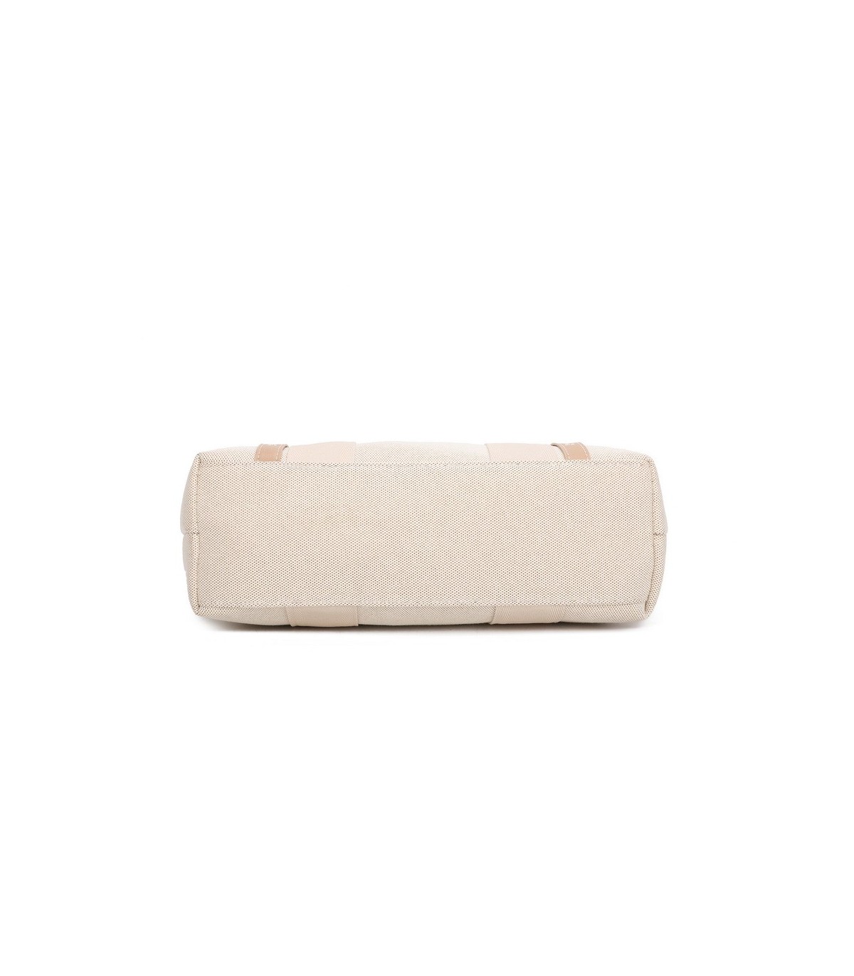 T11806 - Bolso de hombro para mujer con bandolera color crema