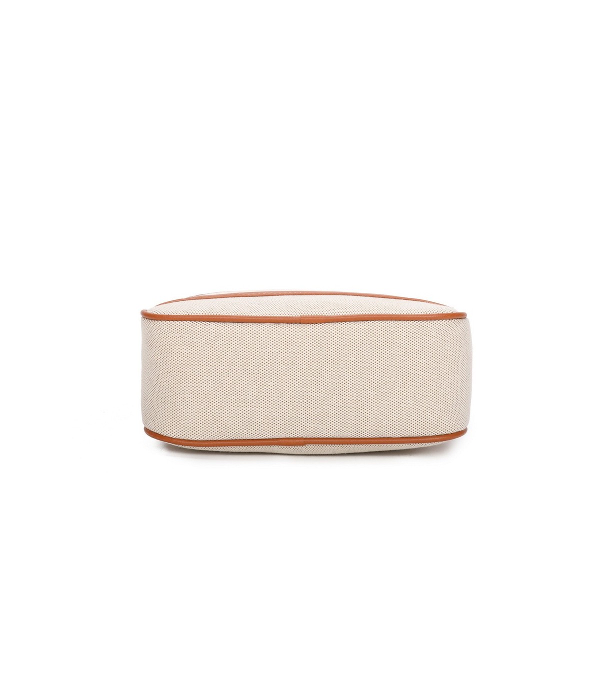 T11807 - Bolso bandolera de dos tonos con franjas horizontales