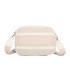 T11807 - Bolso bandolera de dos tonos con franjas horizontales