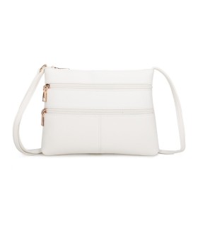 T11799 - Bolso bandolera con bolsillos frontales y trasero