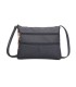 T11799 - Bolso bandolera con bolsillos frontales y trasero