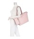 T11794 - Bolso con patrón y neceser dispone de monedero exterior