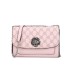 T11778 - Bolso bandolera rectangular pequeño con patrón y cierre de pestillo