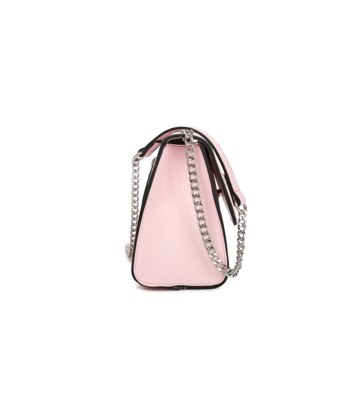 T11778 - Bolso bandolera rectangular pequeño con patrón y cierre de pestillo