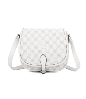 T11779 - Bolso con cierre de botón y varios compartimentos