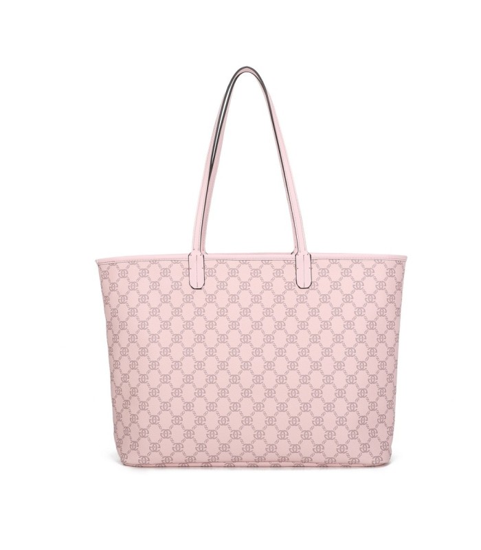 T11781 - Bolso grande para hombro gran espacio con neceser a juego
