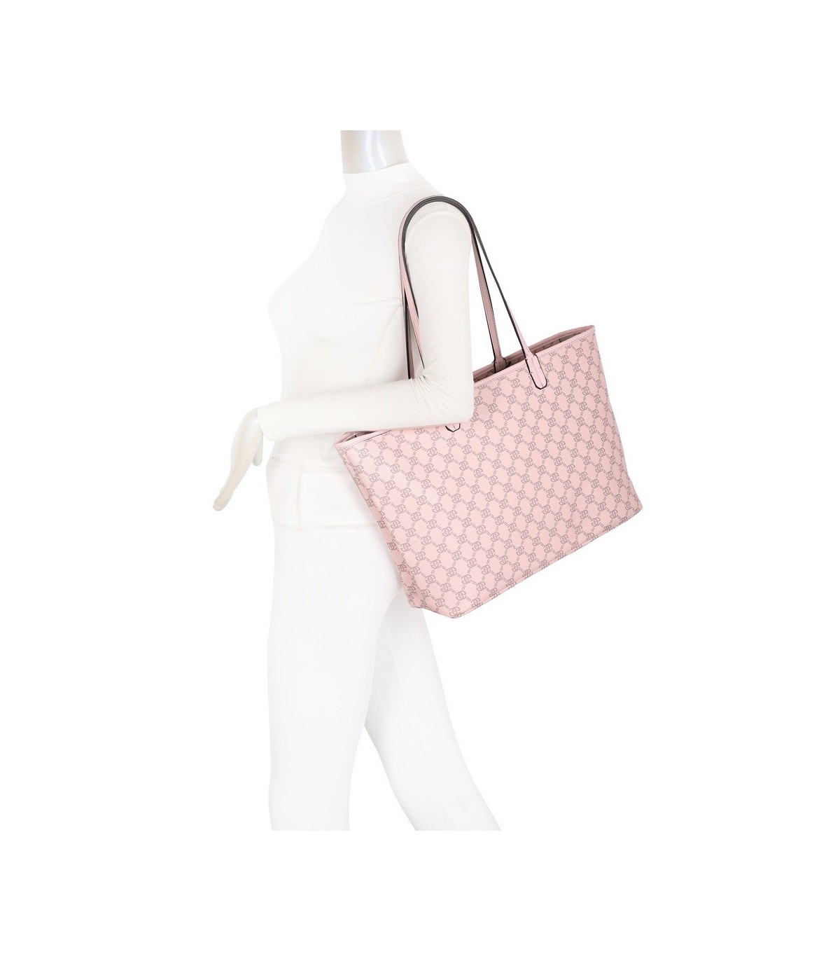 T11781 - Bolso grande para hombro gran espacio con neceser a juego