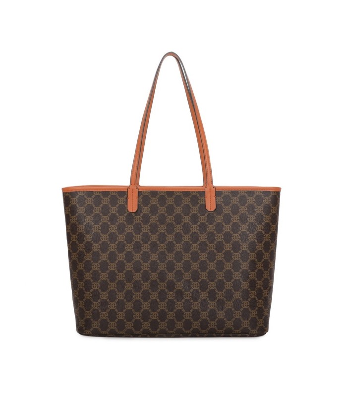 T11781 - Bolso grande para hombro gran espacio con neceser a juego