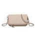 T11813 - Bolso de mano con bandolera y bolsillo frontal