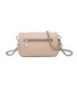 T11813 - Bolso de mano con bandolera y bolsillo frontal