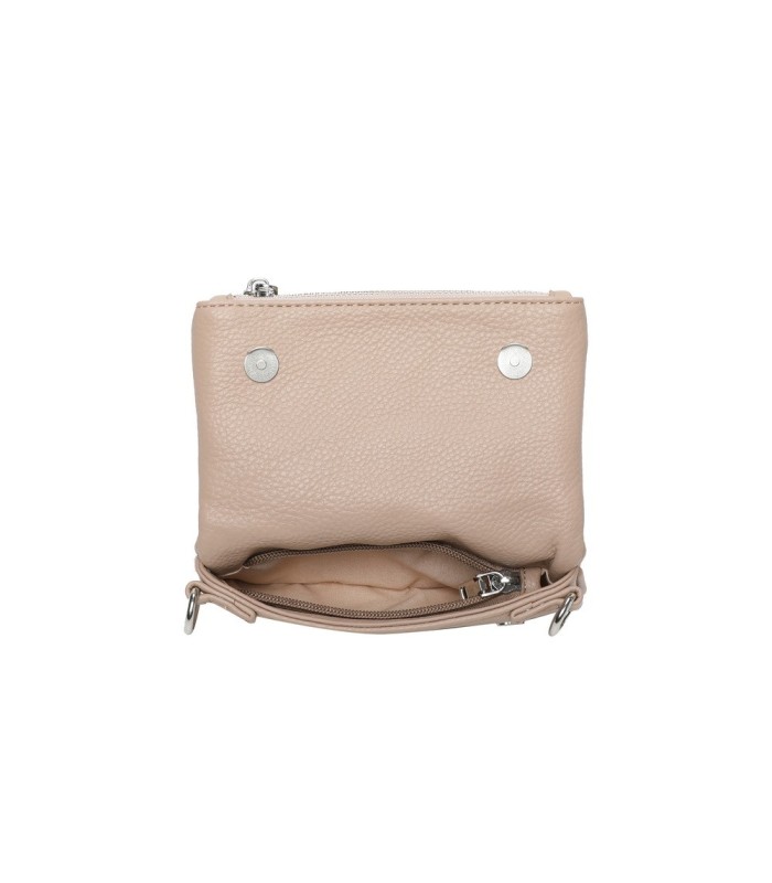 T11813 - Bolso de mano con bandolera y bolsillo frontal