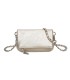 T11813 - Bolso de mano con bandolera y bolsillo frontal