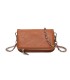T11813 - Bolso de mano con bandolera y bolsillo frontal