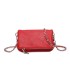 T11813 - Bolso de mano con bandolera y bolsillo frontal