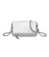 T11813 - Bolso de mano con bandolera y bolsillo frontal
