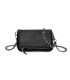 T11813 - Bolso de mano con bandolera y bolsillo frontal