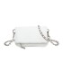 T11813 - Bolso de mano con bandolera y bolsillo frontal