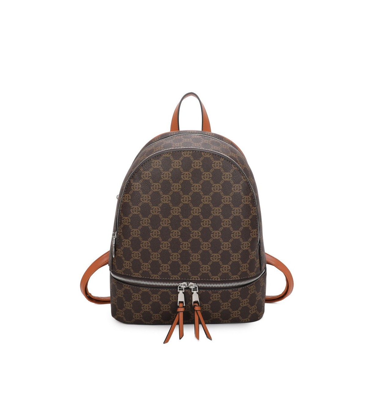 T11795 - Mochila con dos compartimentos y bolsillo trasero antirrobo
