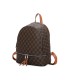 T11795 - Mochila con dos compartimentos y bolsillo trasero antirrobo