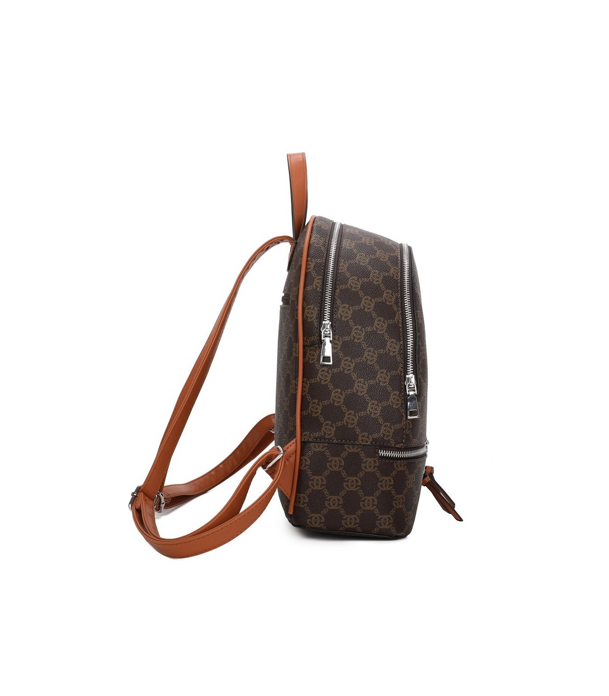 T11795 - Mochila con dos compartimentos y bolsillo trasero antirrobo