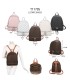 T11795 - Mochila con dos compartimentos y bolsillo trasero antirrobo