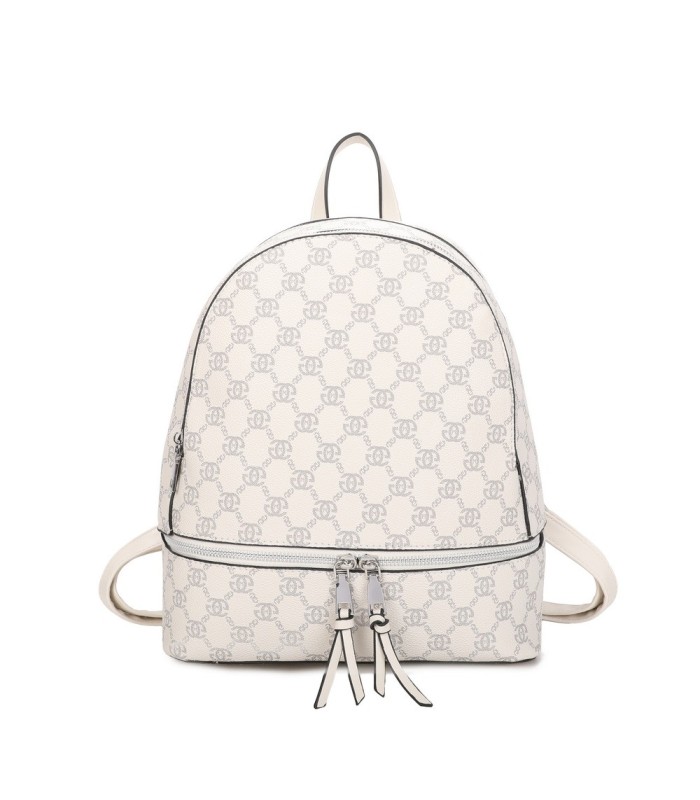 T11795 - Mochila con dos compartimentos y bolsillo trasero antirrobo