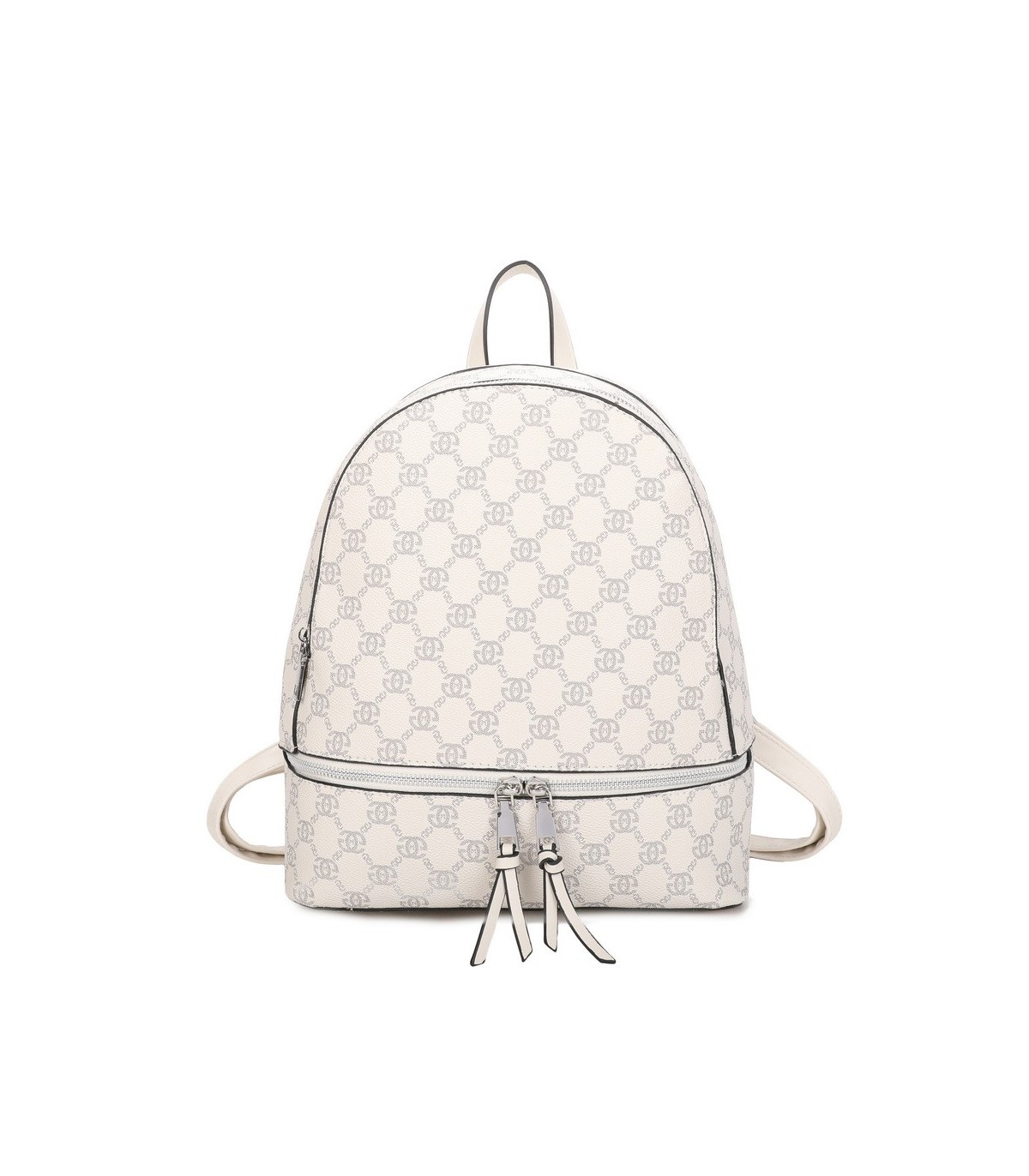 T11795 - Mochila con dos compartimentos y bolsillo trasero antirrobo