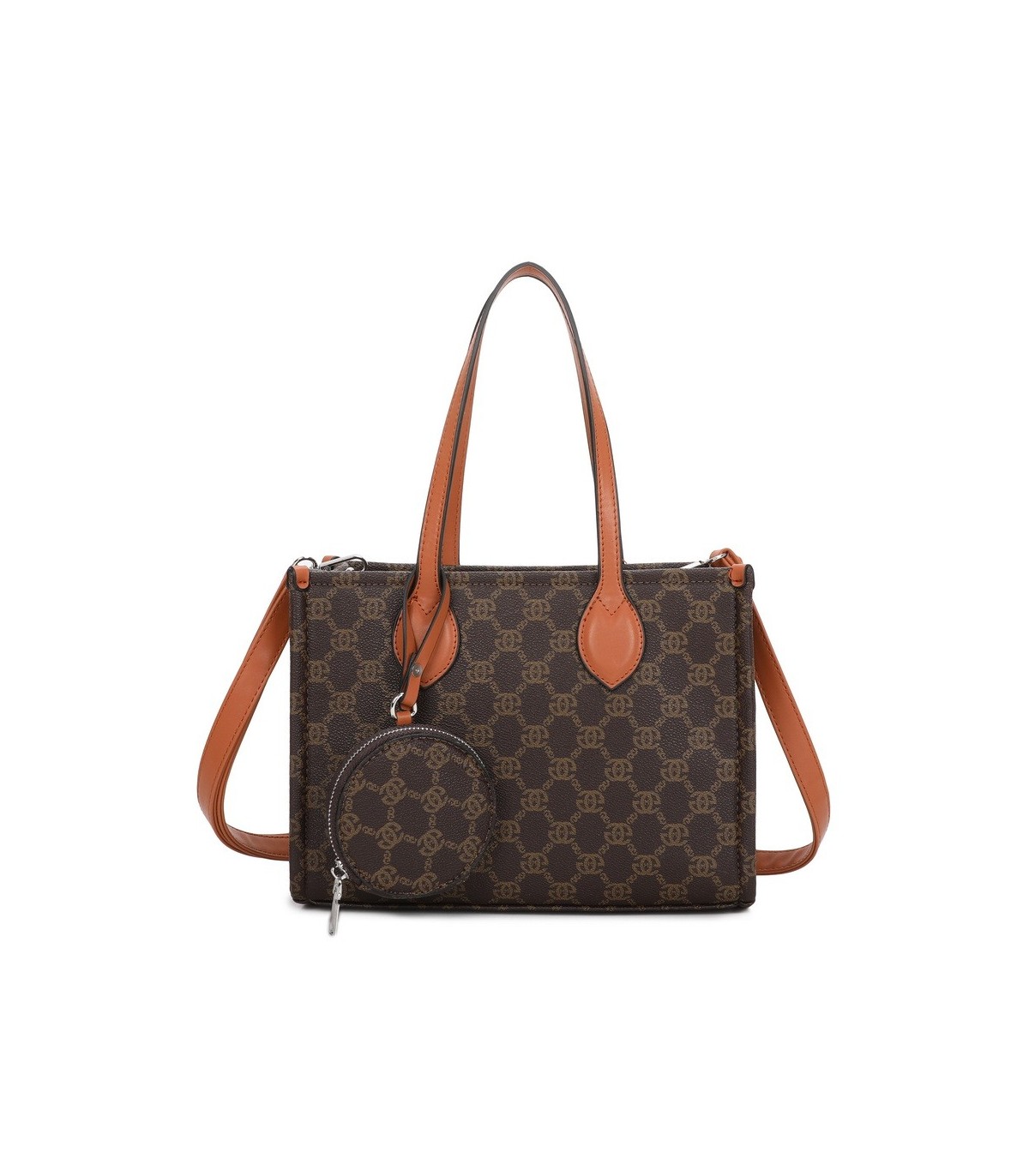 T11791 - Bolso con monedero a juego exterior