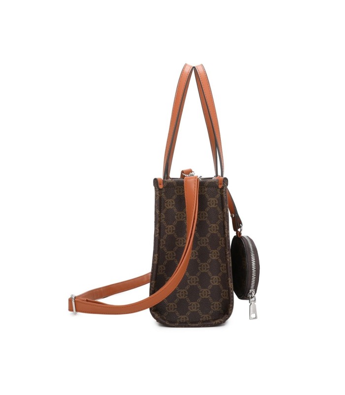 T11791 - Bolso con monedero a juego exterior