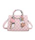 T11815 - Bolso de mano con bandolera y pañuelo decorativo