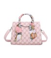 T11815 - Bolso de mano con bandolera y pañuelo decorativo