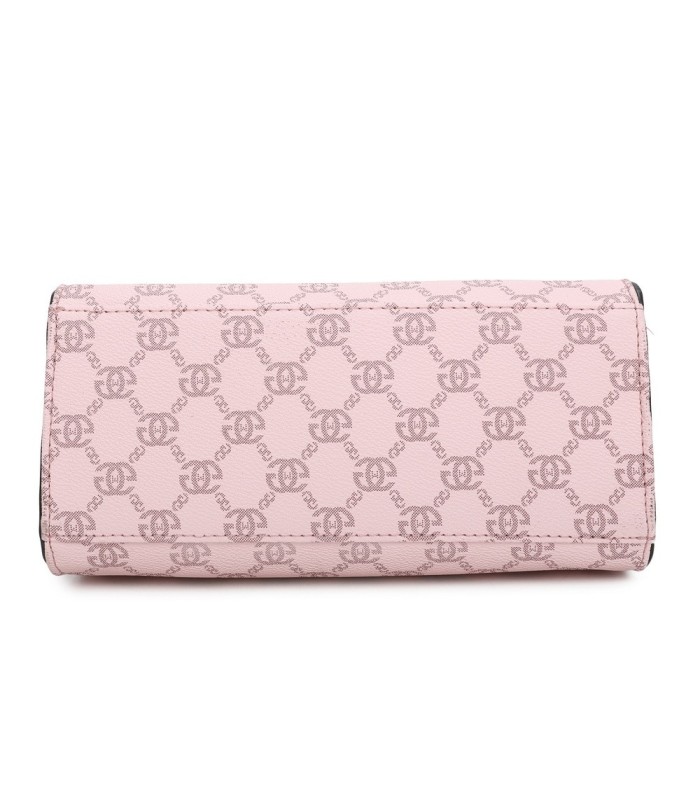 T11815 - Bolso de mano con bandolera y pañuelo decorativo