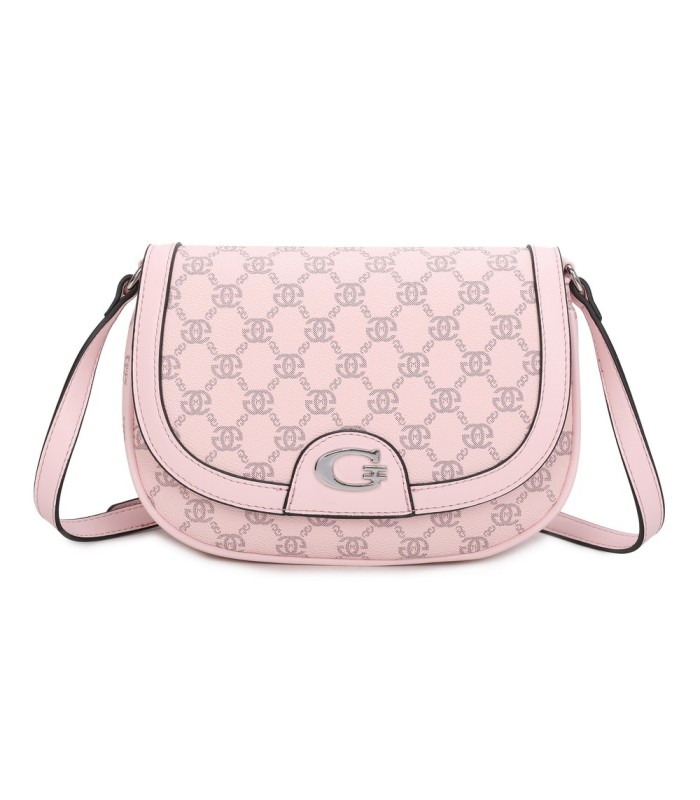 T11776 - Bolso bandolera con G de cierre imantado
