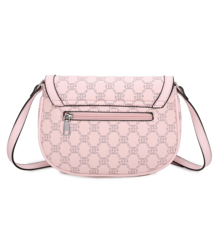 T11776 - Bolso bandolera con G de cierre imantado