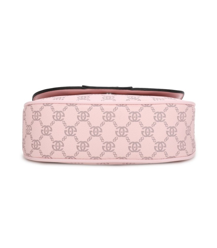 T11776 - Bolso bandolera con G de cierre imantado