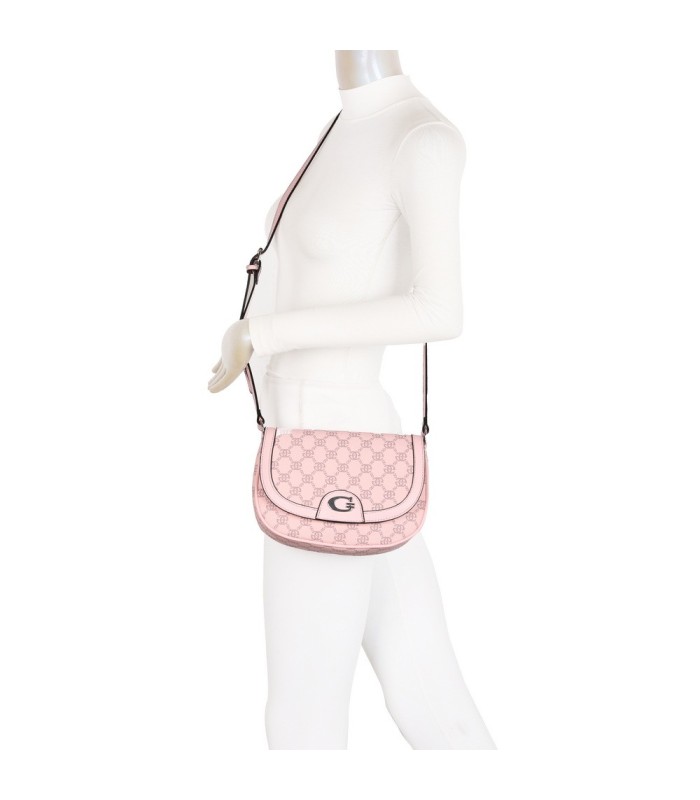T11776 - Bolso bandolera con G de cierre imantado