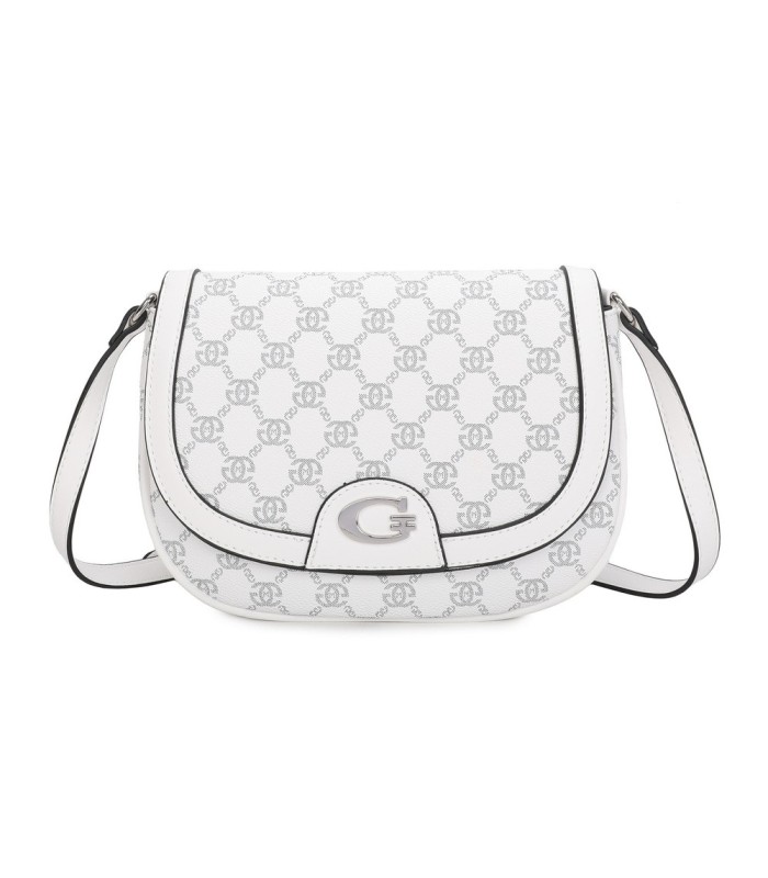 T11776 - Bolso bandolera con G de cierre imantado
