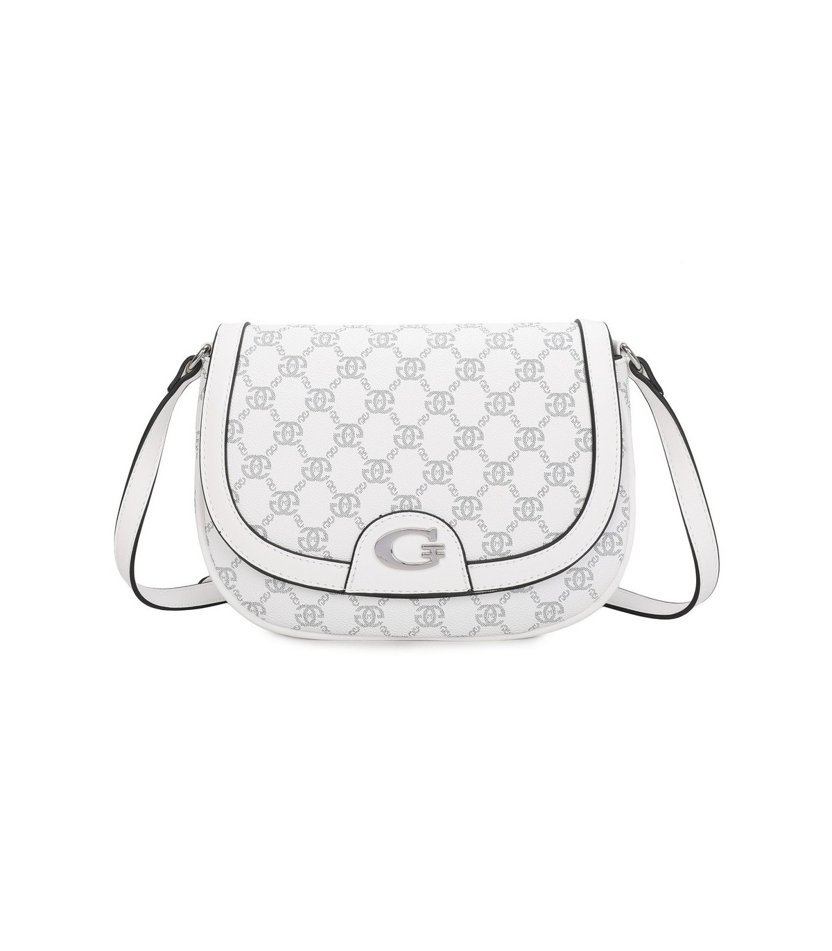 T11776 - Bolso bandolera con G de cierre imantado