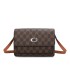 T11793 - Bolso rectangular con bandolera y G metálica