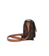 T11793 - Bolso rectangular con bandolera y G metálica