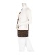 T11793 - Bolso rectangular con bandolera y G metálica