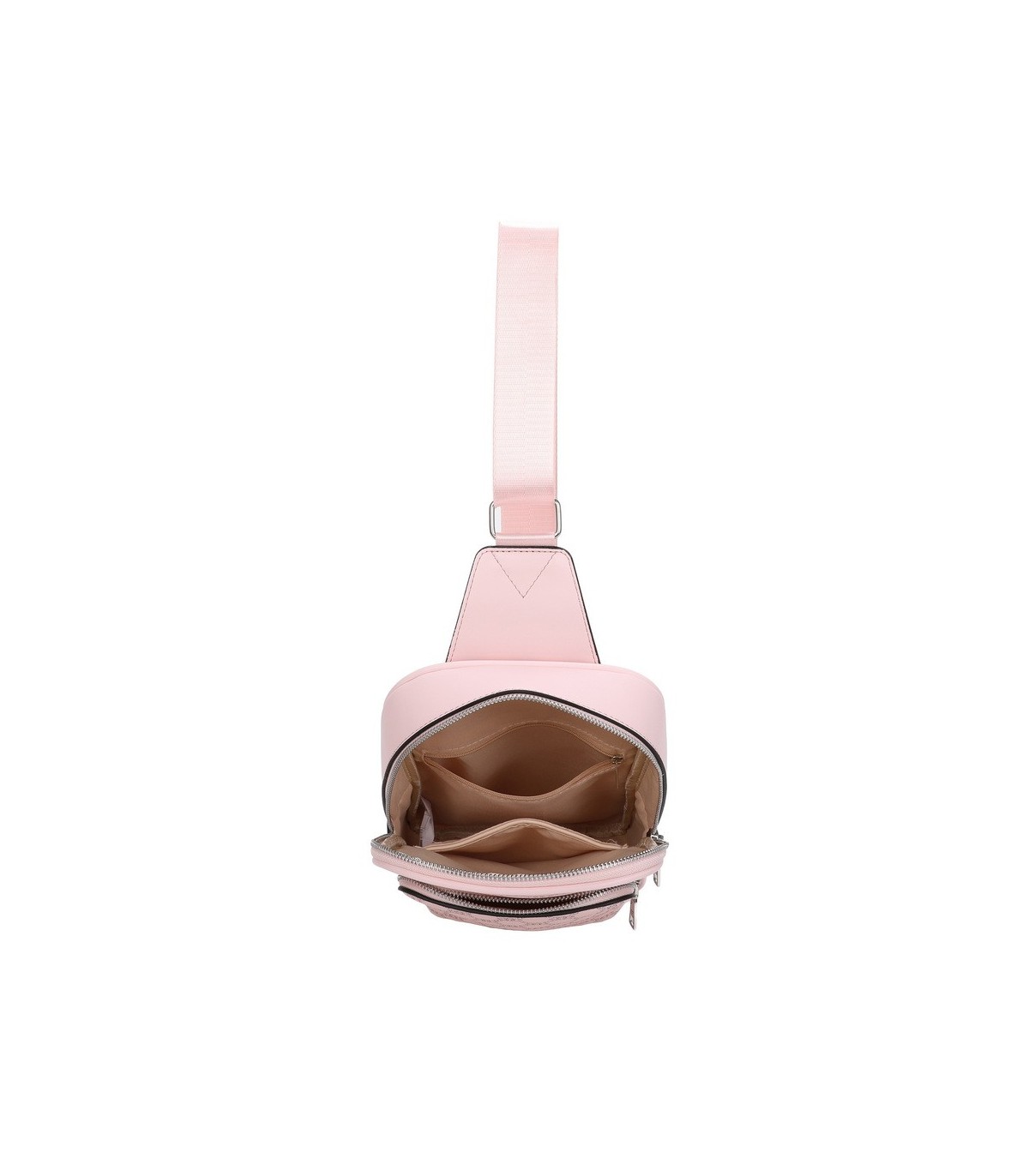 T11786 - Mochila con bolsillo frontal y trasero antirrobo