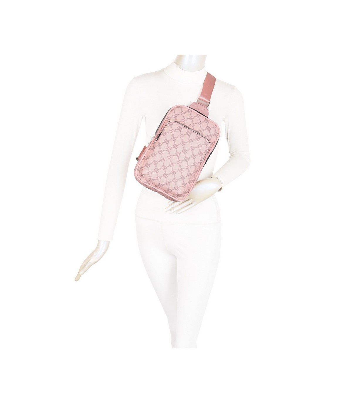 T11786 - Mochila con bolsillo frontal y trasero antirrobo
