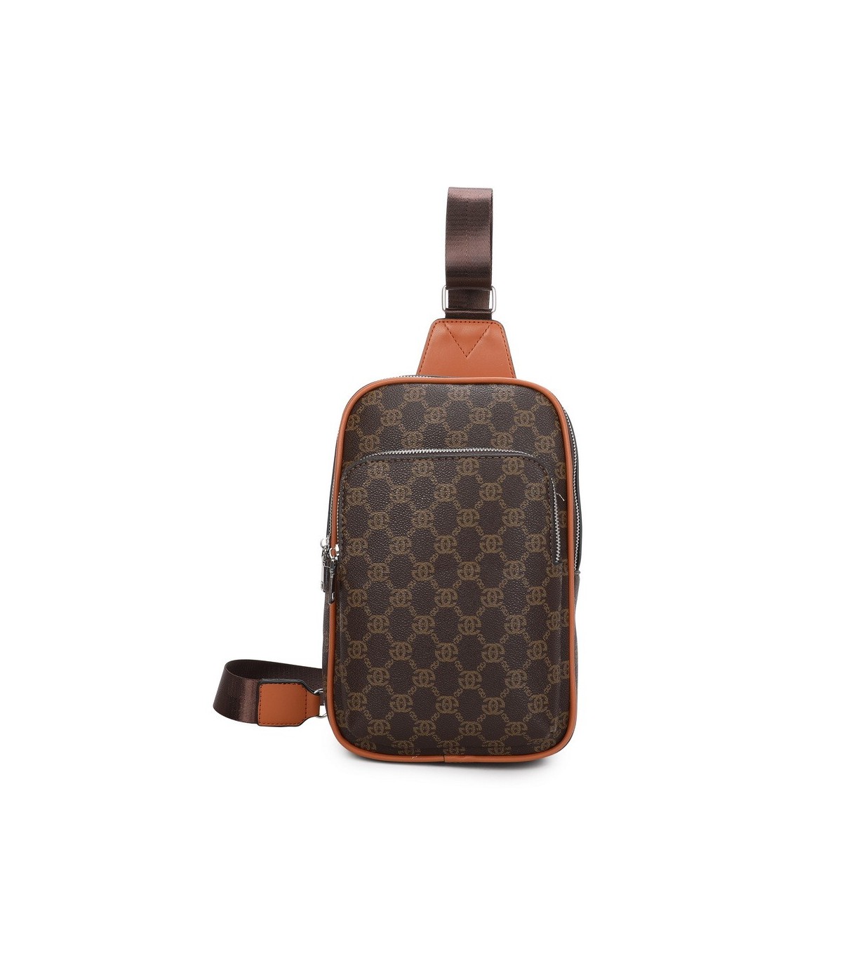 T11786 - Mochila con bolsillo frontal y trasero antirrobo
