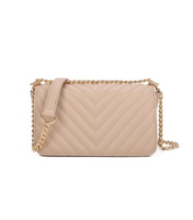 T11817 - Bolso con bandolera de cadena dorada