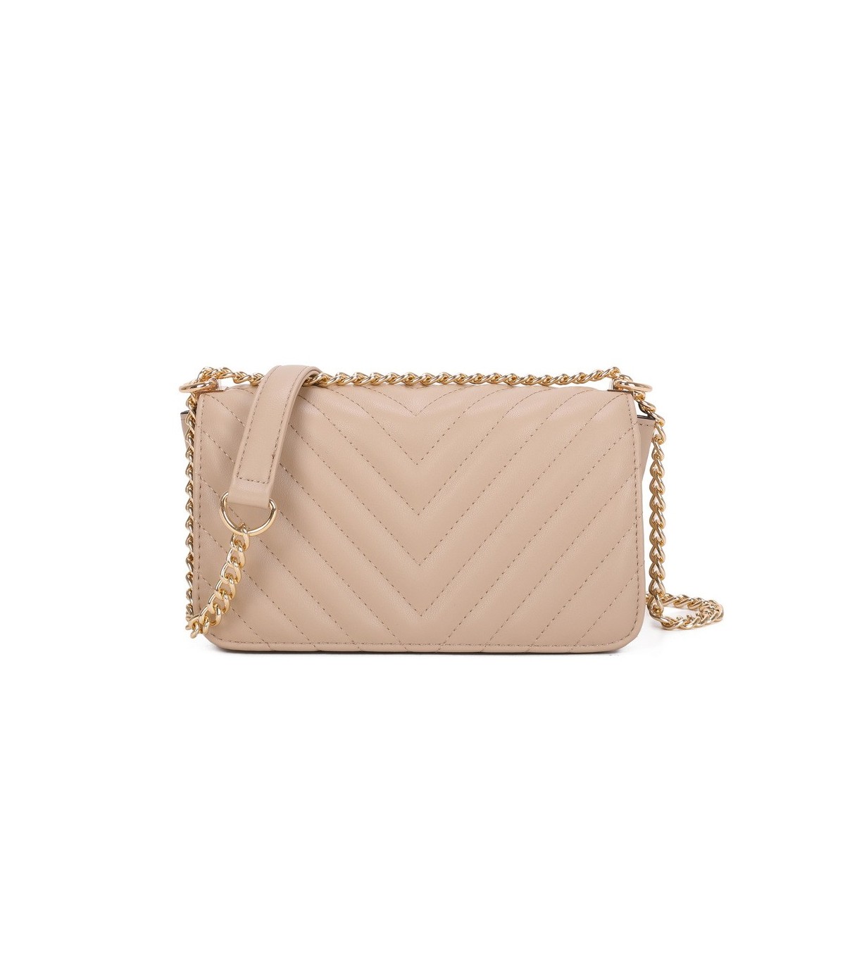 T11817 - Bolso con bandolera de cadena dorada