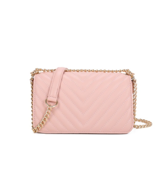 T11817 - Bolso con bandolera de cadena dorada